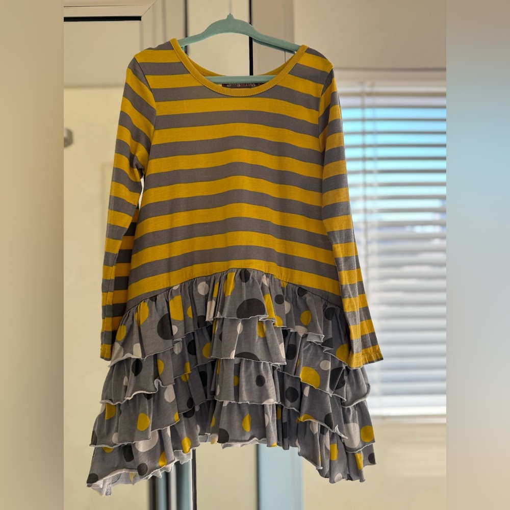 Jelly the Pug Grey Infinity Knit Tunic